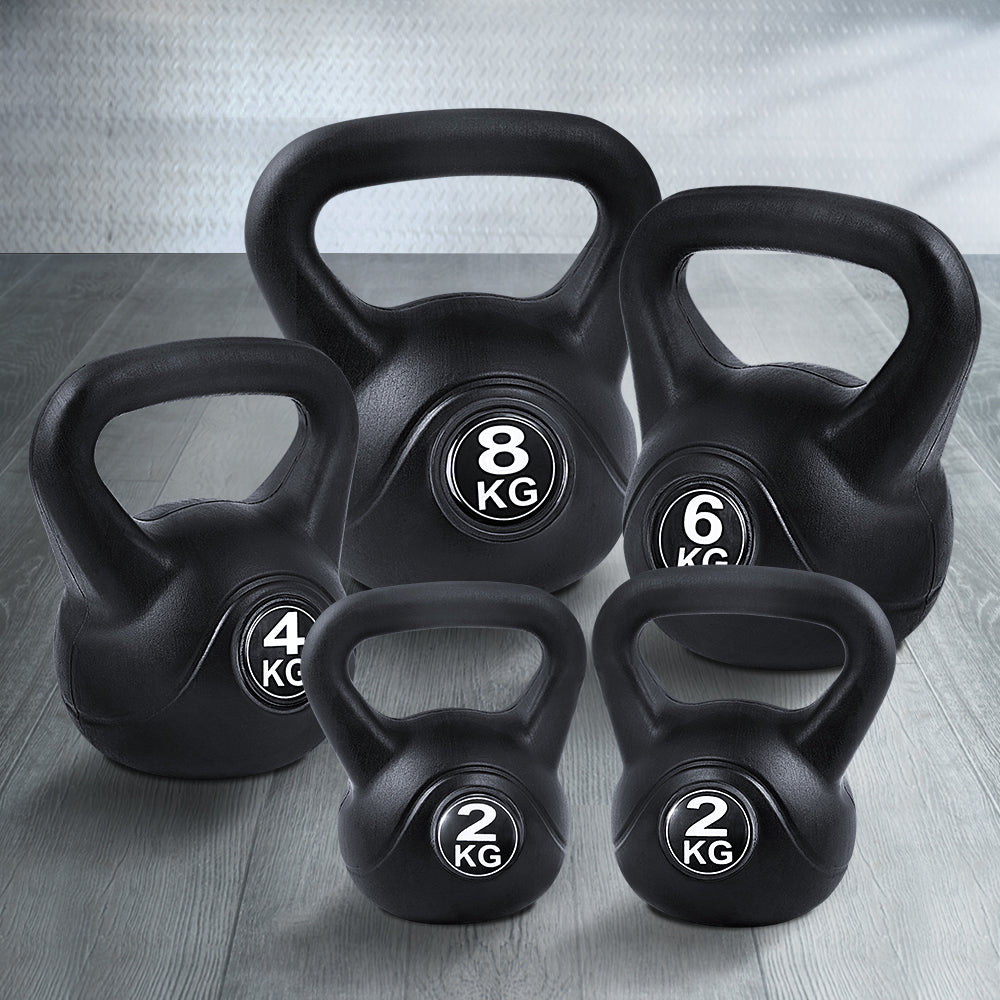 Everfit 22kg Kettlebell Set of 5