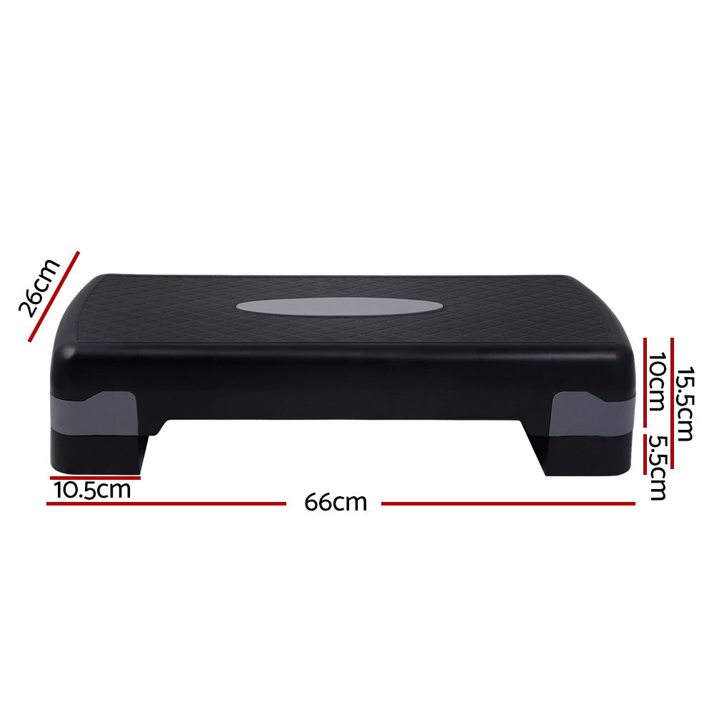 Everfit Aerobic Step Bench - 2 Levels
