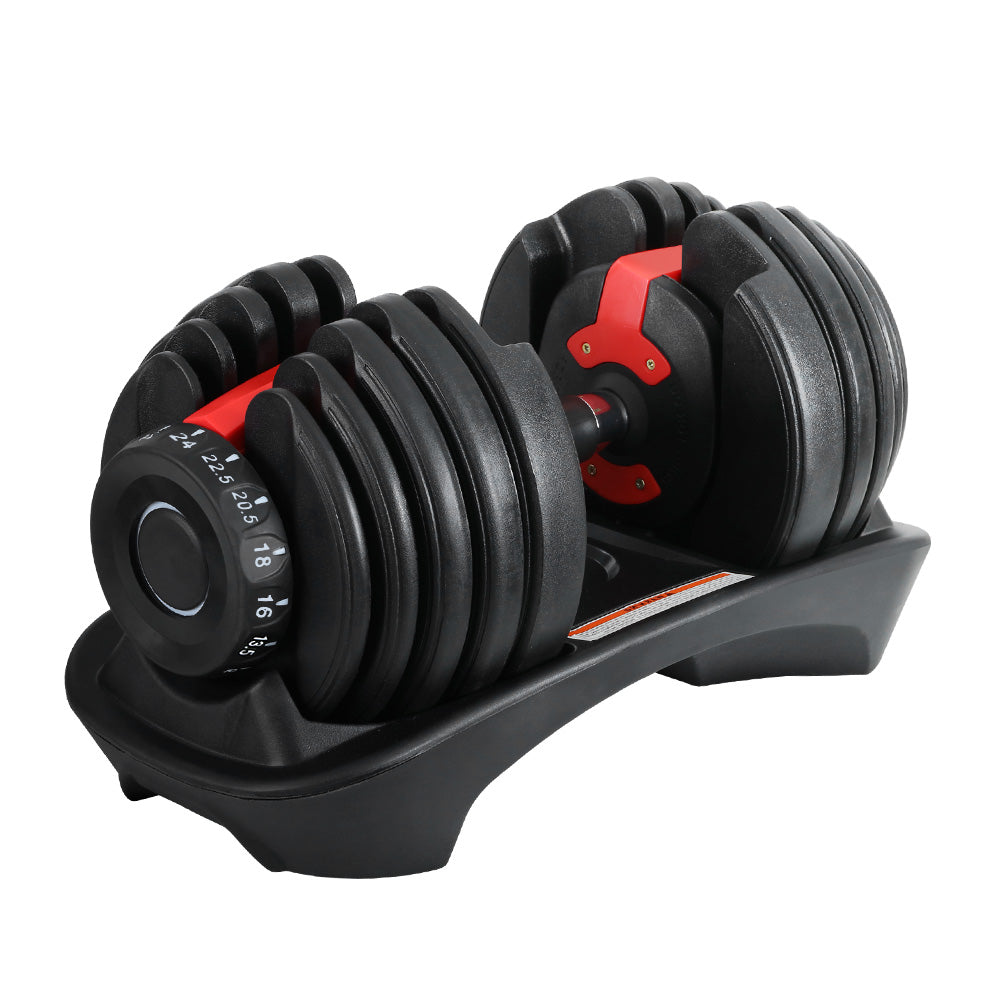 Everfit 24kg Adjustable Dumbbell