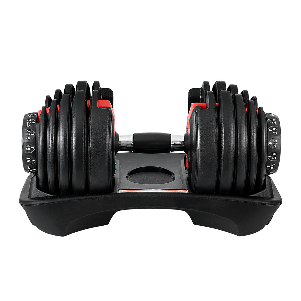 Everfit 24kg Adjustable Dumbbell