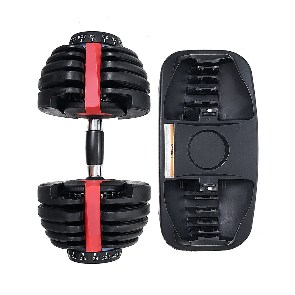 Everfit 24kg Adjustable Dumbbell