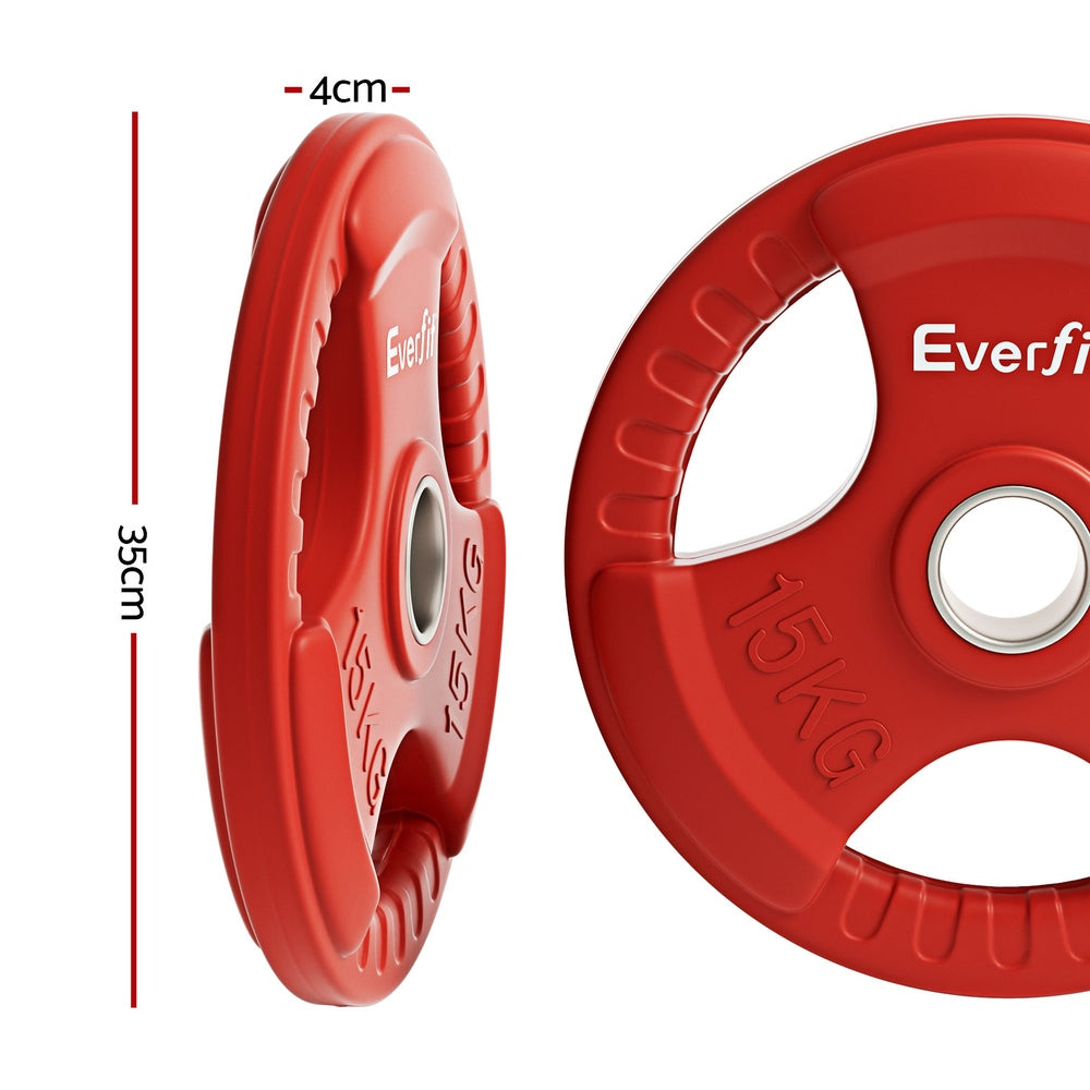 Everfit 15kg Weight Plate (Pair)