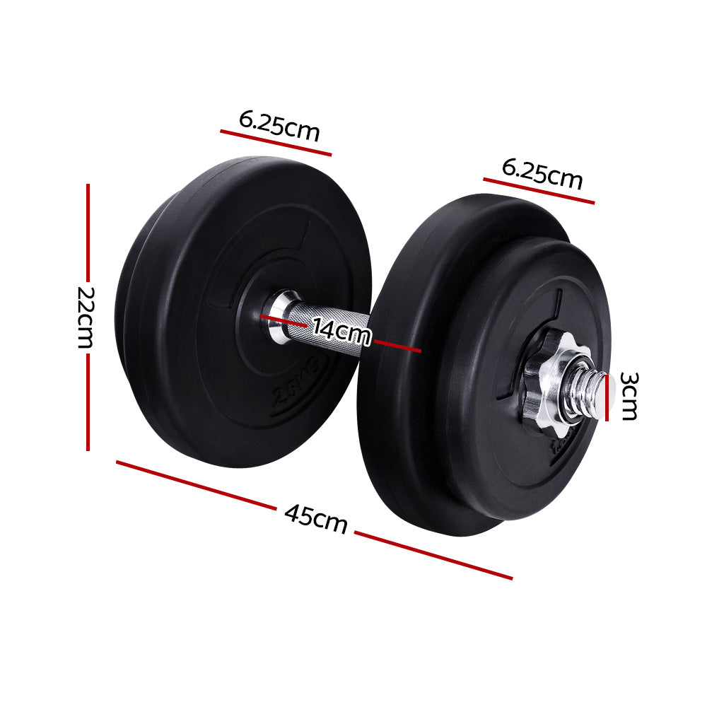 Everfit 20kg Dumbbell Set