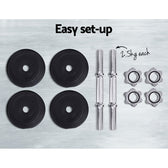 Everfit 10kg Dumbbell Set