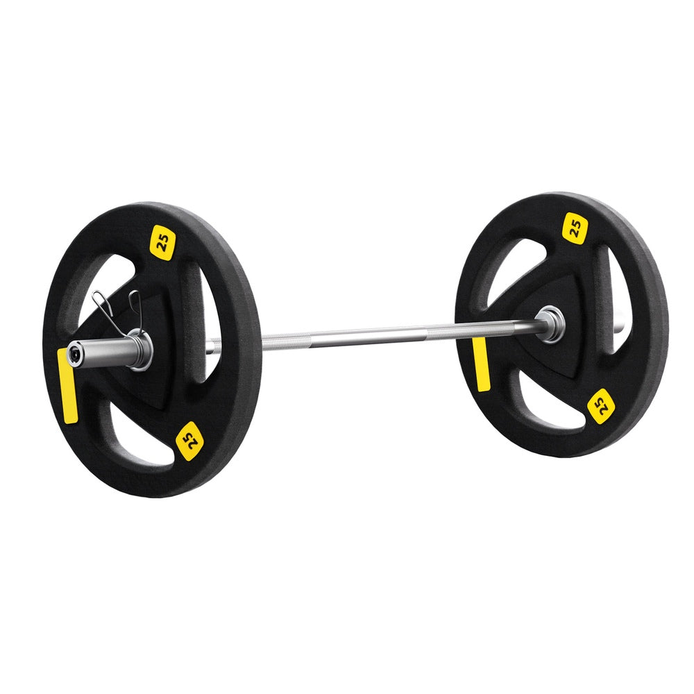 Everfit 56kg 120cm Barbells Set