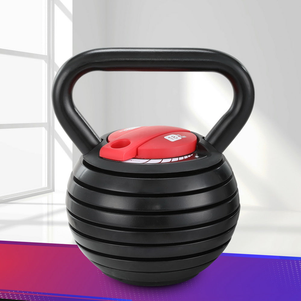 Everfit 18kg Adjustable Kettlebell