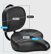 Lifespan Fitness Extra Support Spin and Exercise Bike Saddle