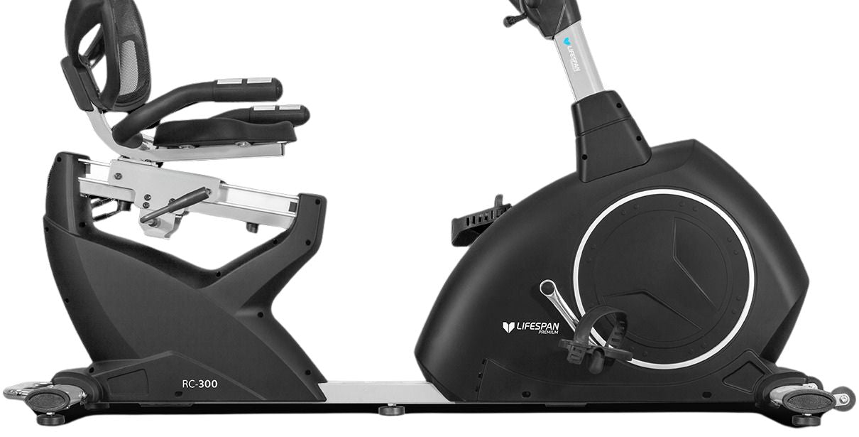 Lifespan Fitness RC-300 Recumbent Exercise Bike has a heavy 6 kg magnetic flywheel