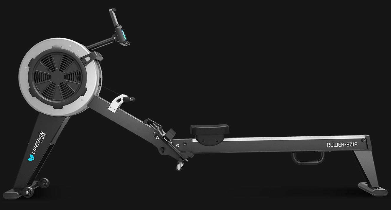 Light Commercial Rowing Machine Lifespan Fitness ROWER-801F Air & Magnetic Commercial Rowing Machine ...