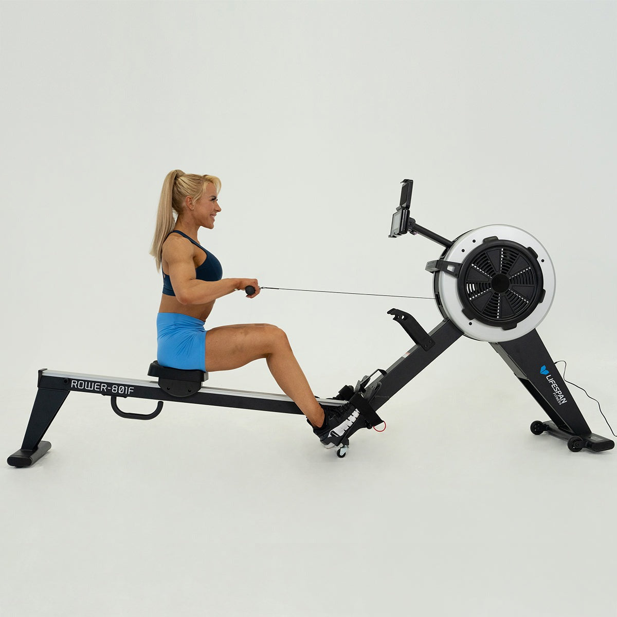Lifespan Fitness ROWER-801F Air & Magnetic Commercial Rowing Machine ...