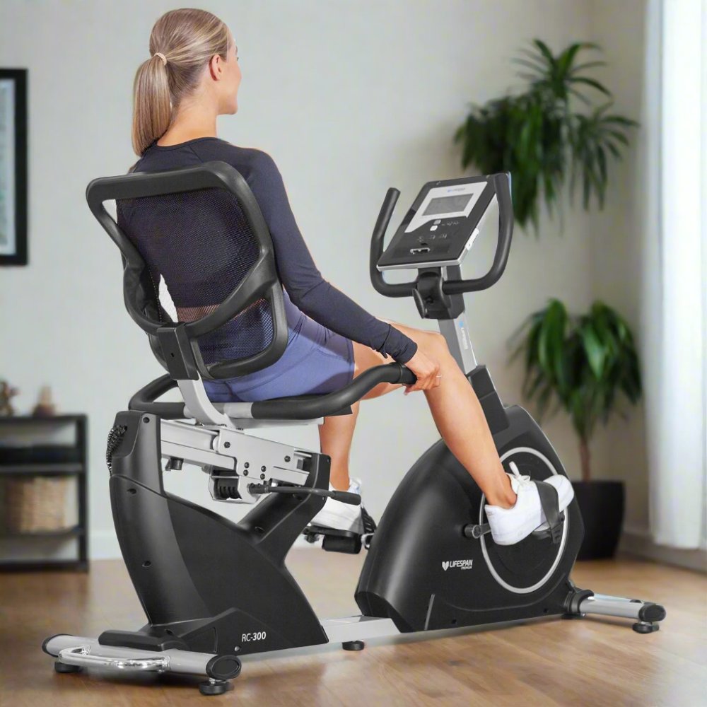Lifespan Fitness RC-300 Recumbent Bike with Adjustable Resistance