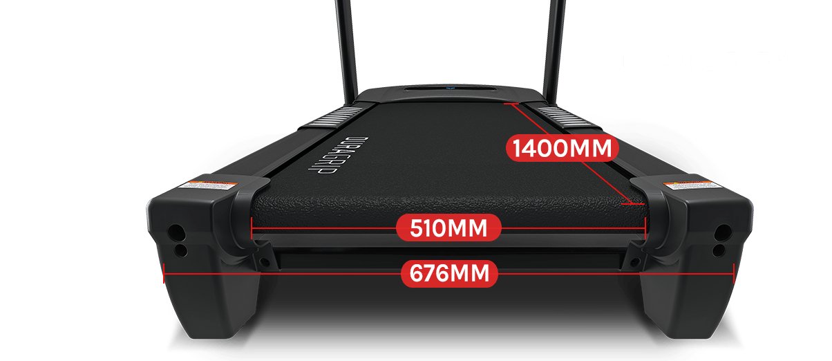 Lifespan Apex 2 Treadmill Duragrip running surface