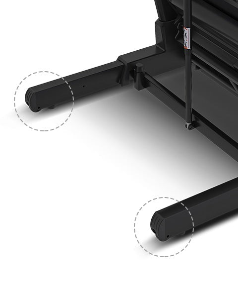 Lifespan Fitness Apex 2 Treadmill console with Bluetooth connectivity and dual speakers for enhanced workout experience.