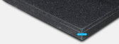 CORTEX Pack of 9 x 15mm Rubber Gym Floor Tiles (1m x 1m) with Bevelled Edge