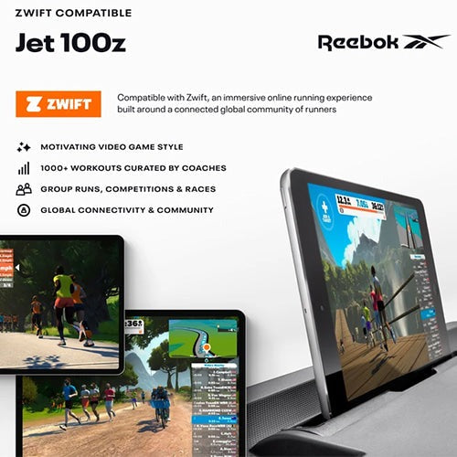 Reebok Jet 100z Treadmill kinomaps