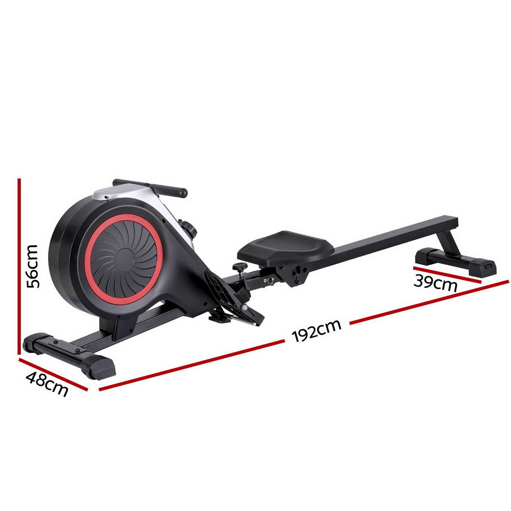 Everfit 16 Level Foldable Magnetic Rowing Machine