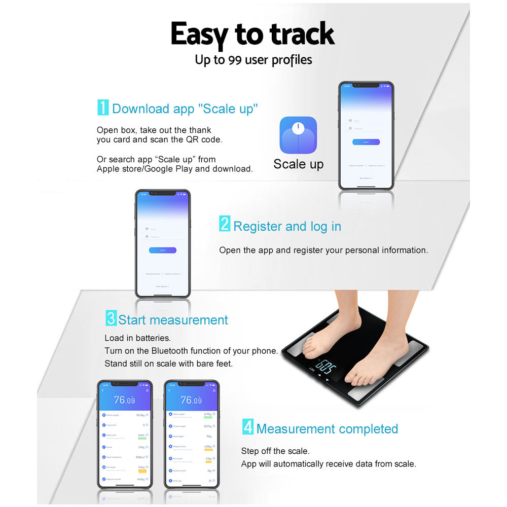 Everfit Bluetooth Body Fat Scale
