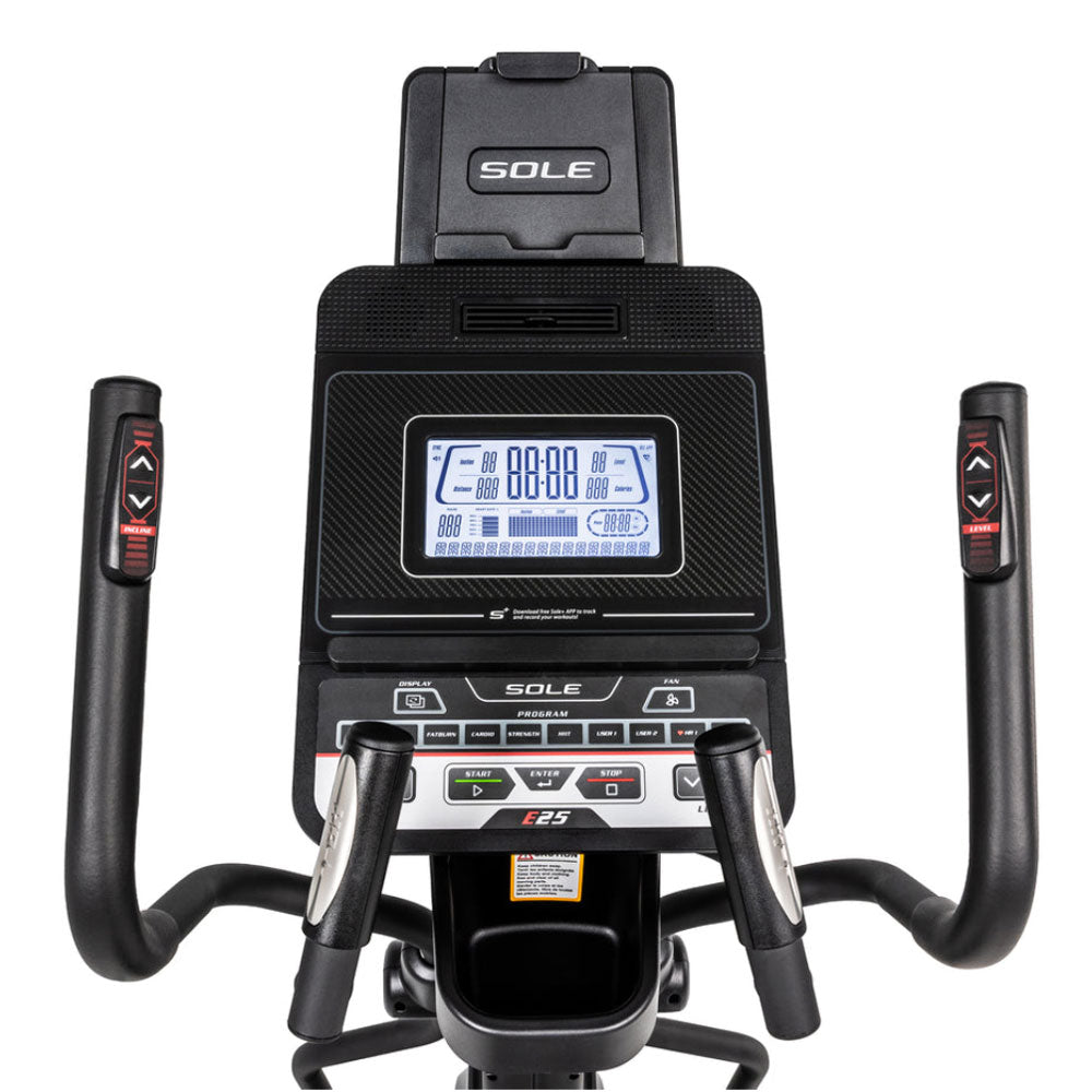 Sole E25 Elliptical handlebars