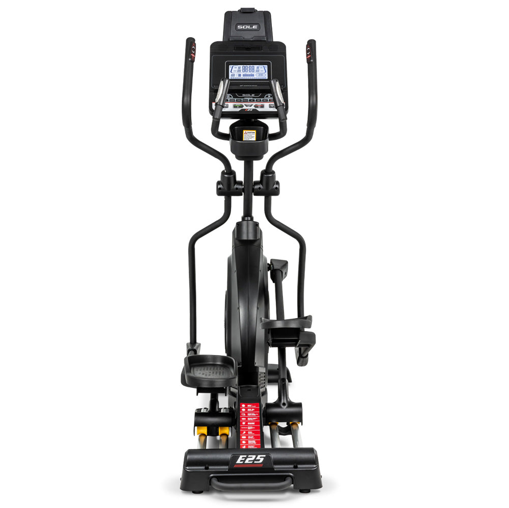 Sole E25 Elliptical front left view on angle