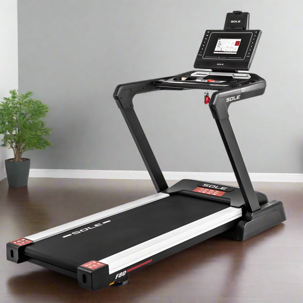 Sole F80 Treadmill Machine Front View 