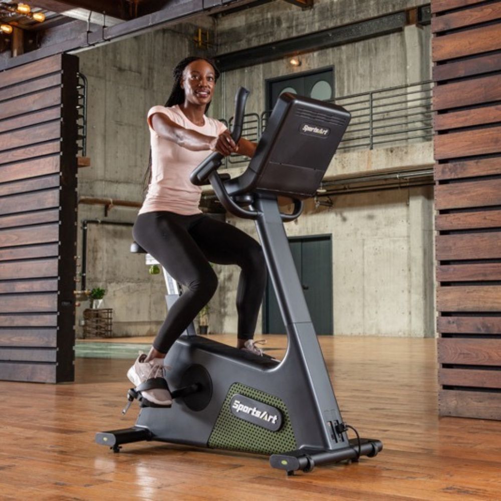 SportsArt G574U ECO-POWR™ Elite Upright Exercise Bike
