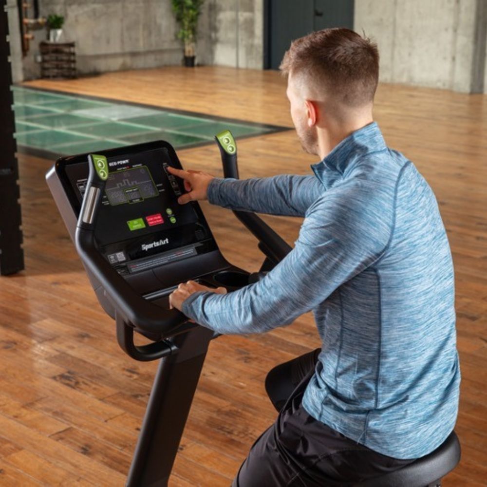 SportsArt G574U ECO-POWR™ Elite Upright Exercise Bike