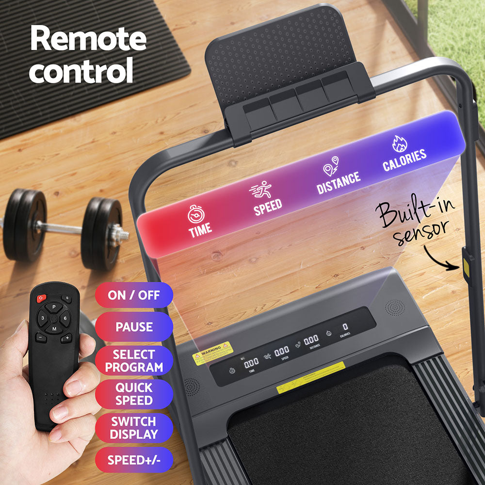 Everfit 400 Walking Pad with Tablet Holder - Grey