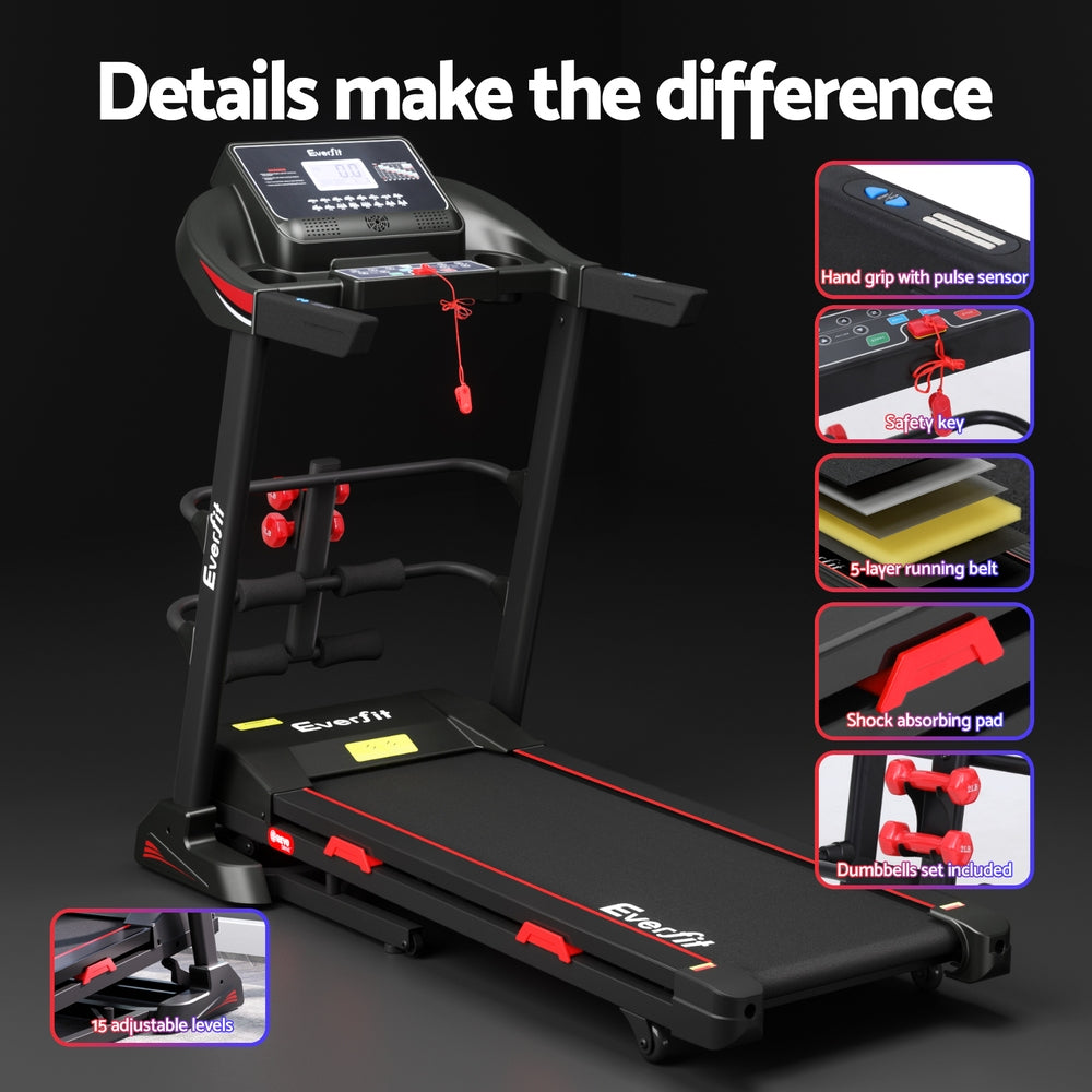 Everfit 450 M354 Treadmill w/ Sit Up Bar