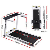 Everfit CHI420 M6 Folding Treadmill - White