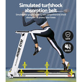 Everfit CHI420 M6 Folding Treadmill - White