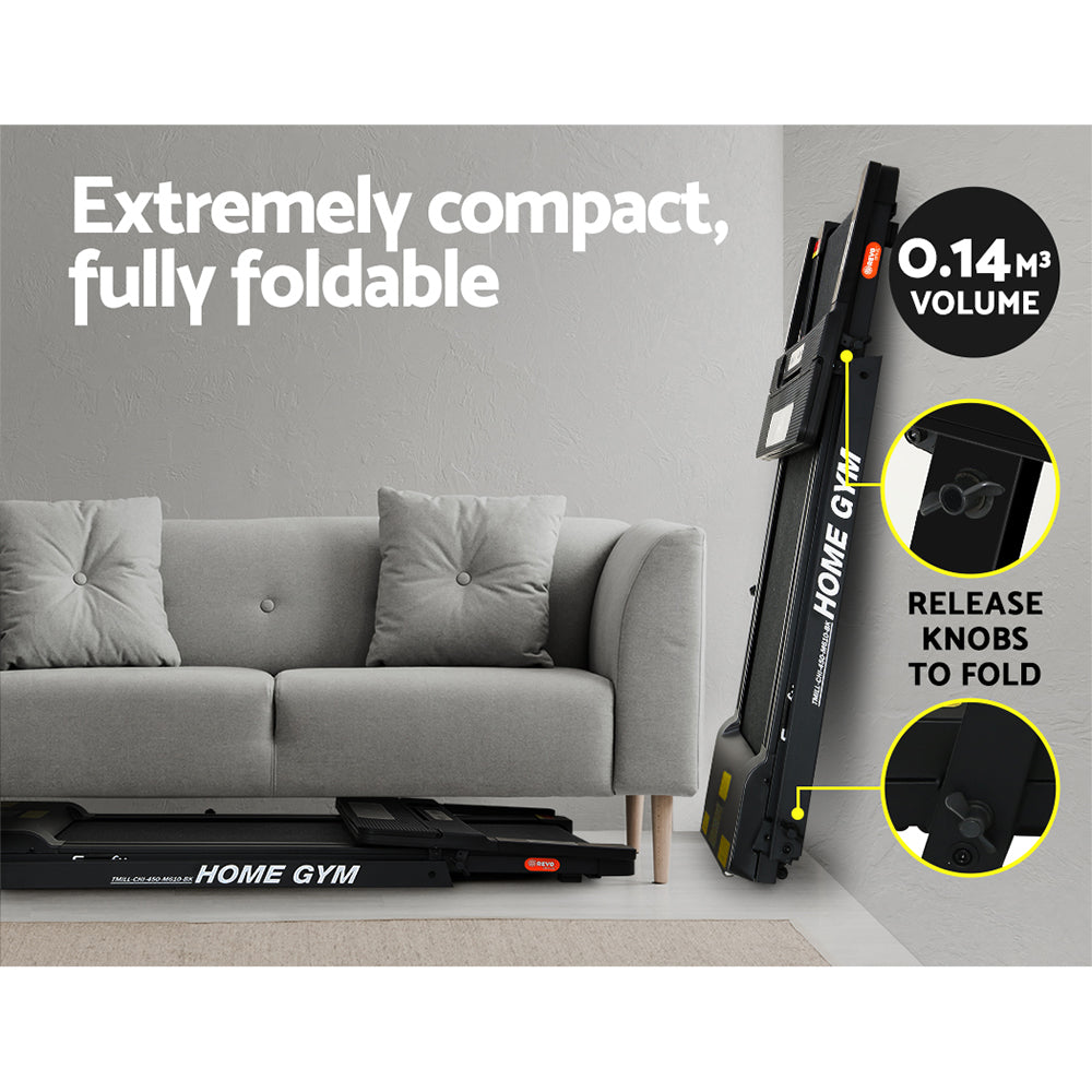 Everfit CHI 450 Treadmill Folded View