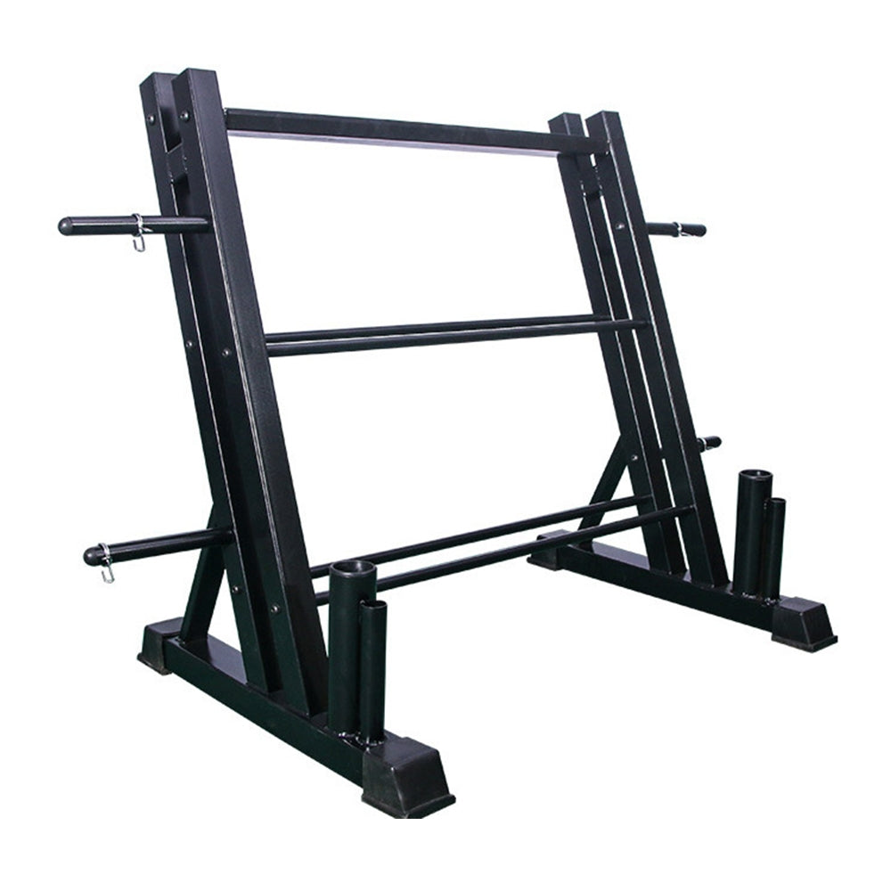 RTM 3-Tier Weights and Barbell Storage Rack Barbell Dumbbell Kettlebell Weight Plate