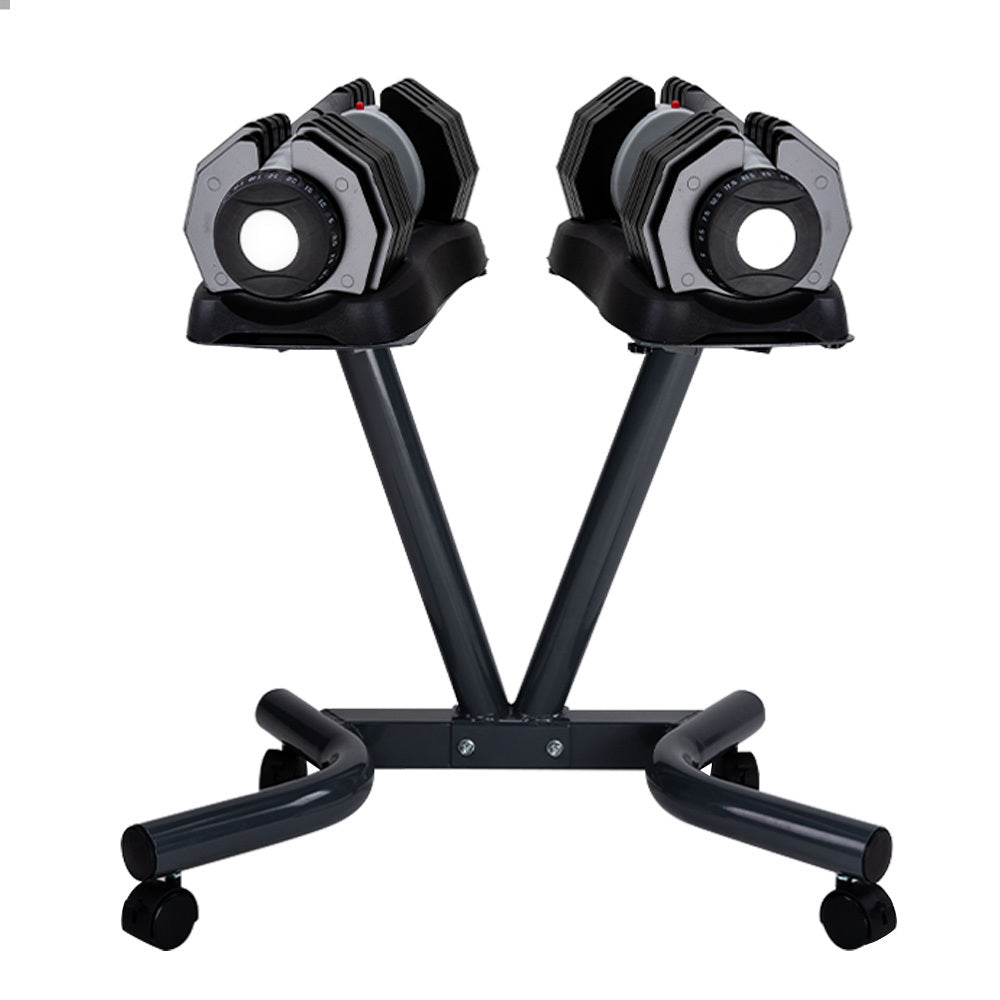 ATIVAFIT 25kg Adjustable Dumbbell Set (Pair) with Stand