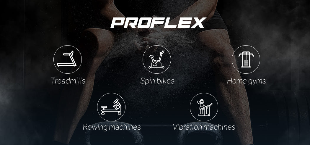 PROFLEX Adjustable Dumbbell Set - 2 x 25kg