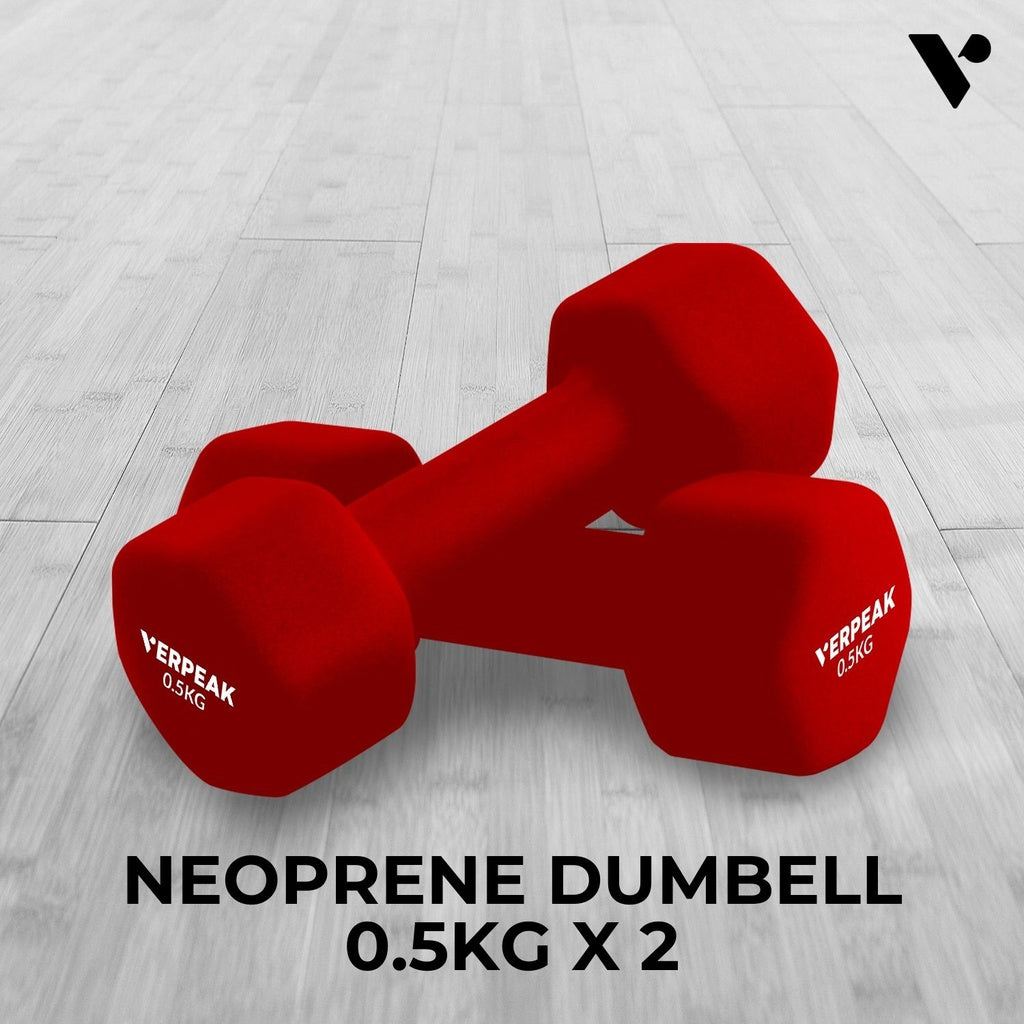 VERPEAK 0.5kg Neoprene Dumbbell (Pair)