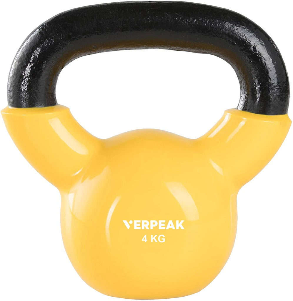 Verpeak 4kg Vinyl Kettlebell