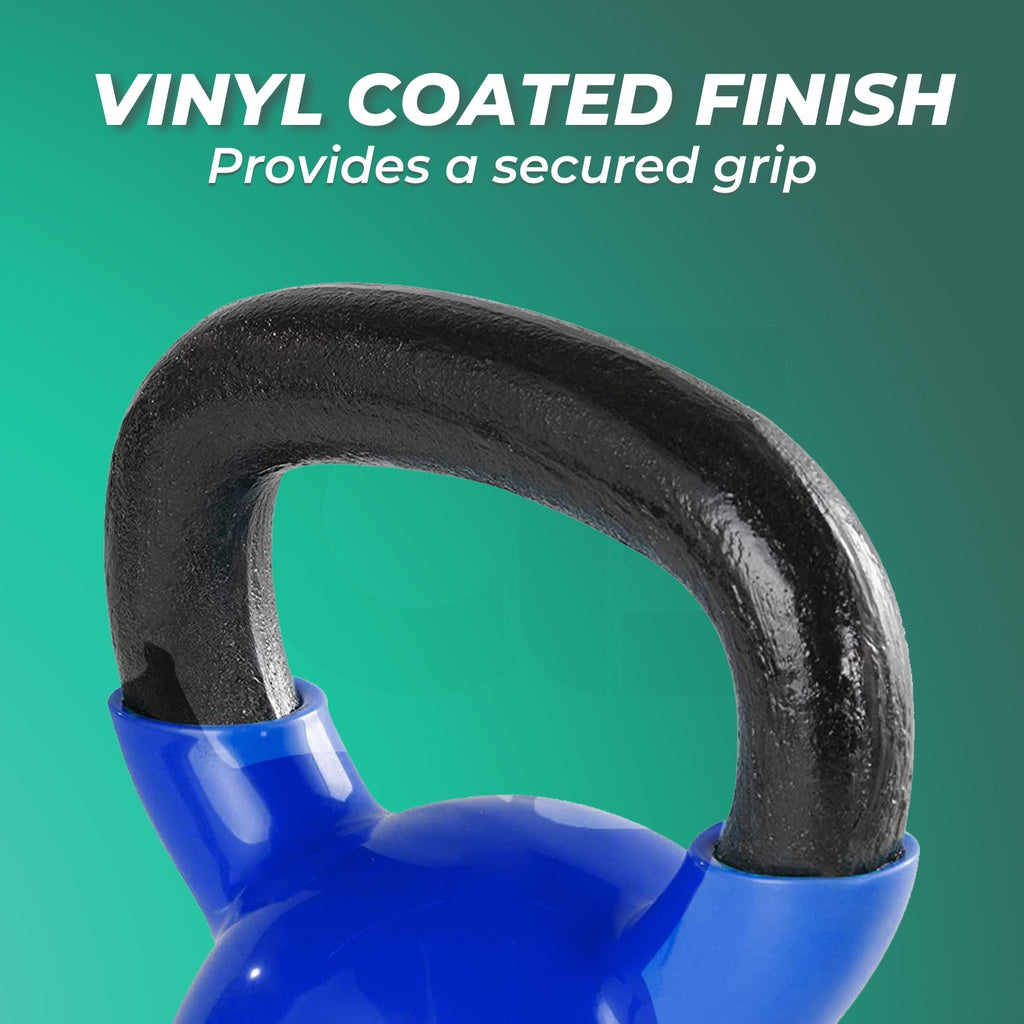 Verpeak 4kg Vinyl Kettlebell