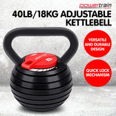 Powertrain 18kg Adjustable Kettlebell