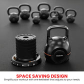 Powertrain 2 x 20kg Adjustable Kettlebell (Pair)