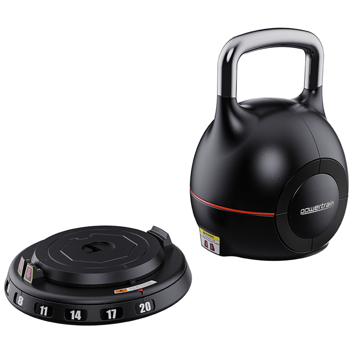 Powertrain 20kg Adjustable Kettlebell