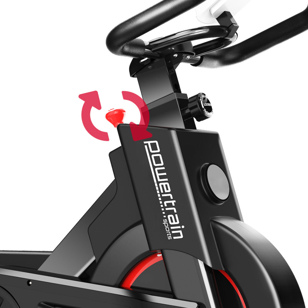 Powertrain IS-500 Heavy-Duty Spin Bike - Black