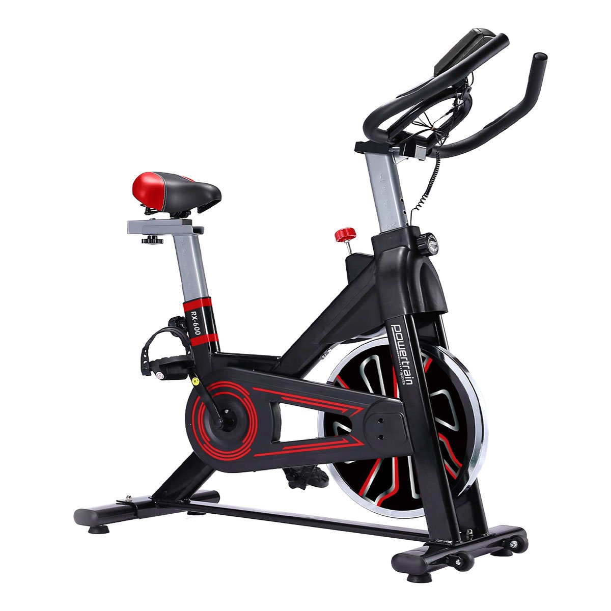 Powertrain RX-600 Spin Bike - Red
