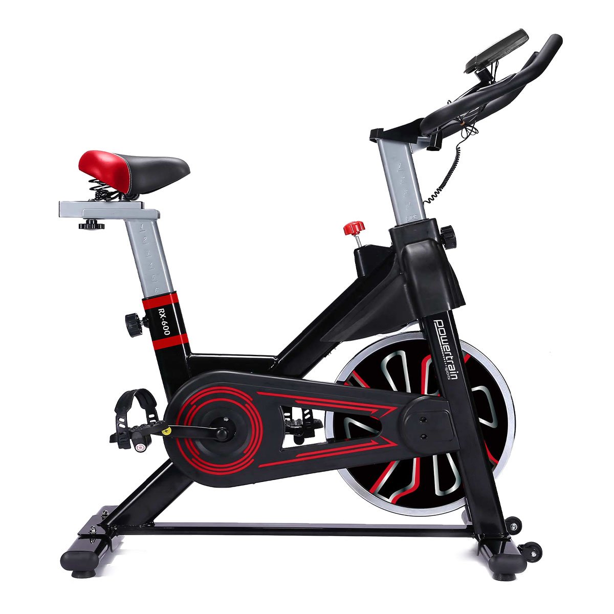 Powertrain RX-600 Spin Bike - Red