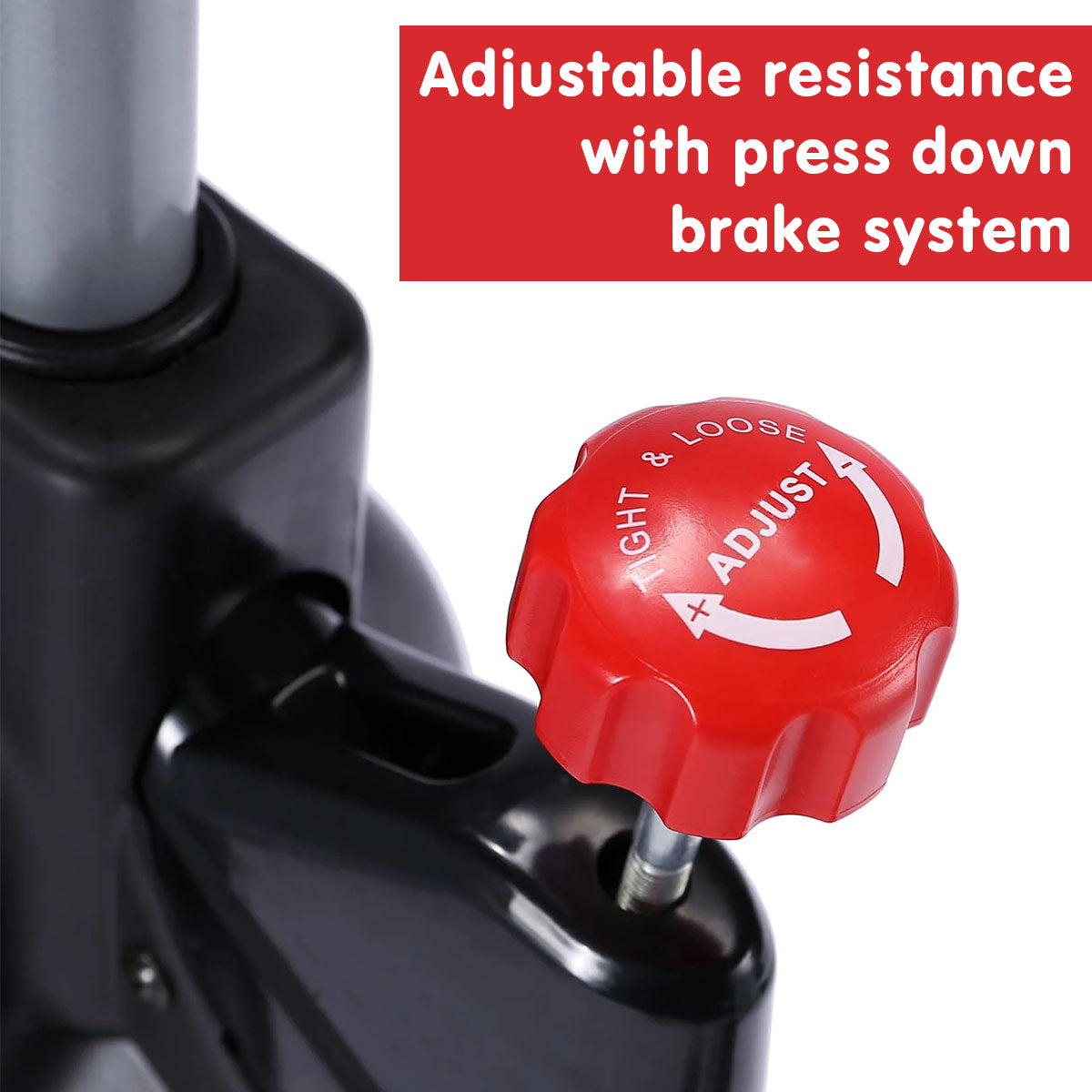 Powertrain RX-600 Spin Bike - Red