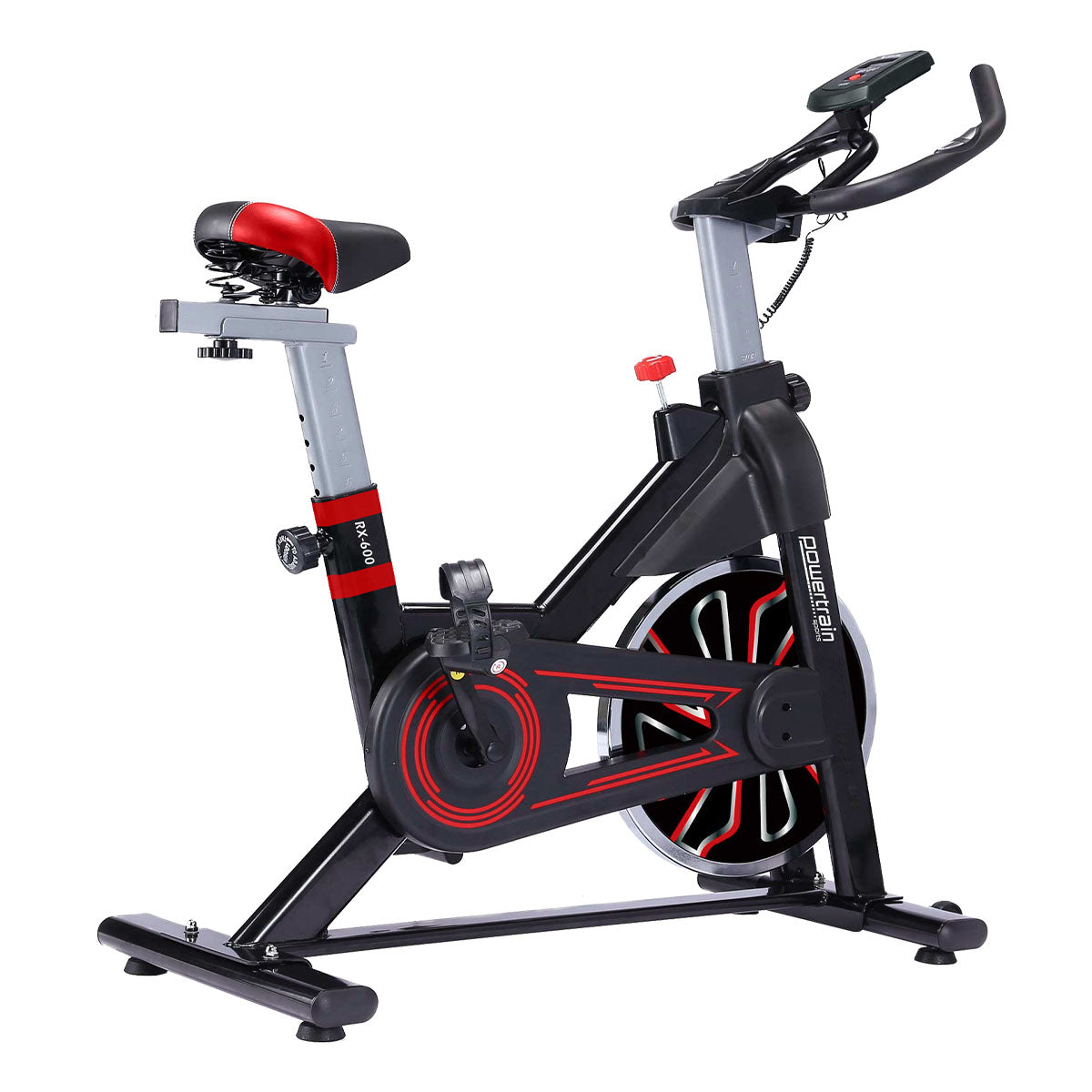 Powertrain RX-600 Spin Bike - Red