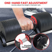 Powertrain Eon 2 x 36kg Dial-Up Adjustable Dumbbells (Pair)