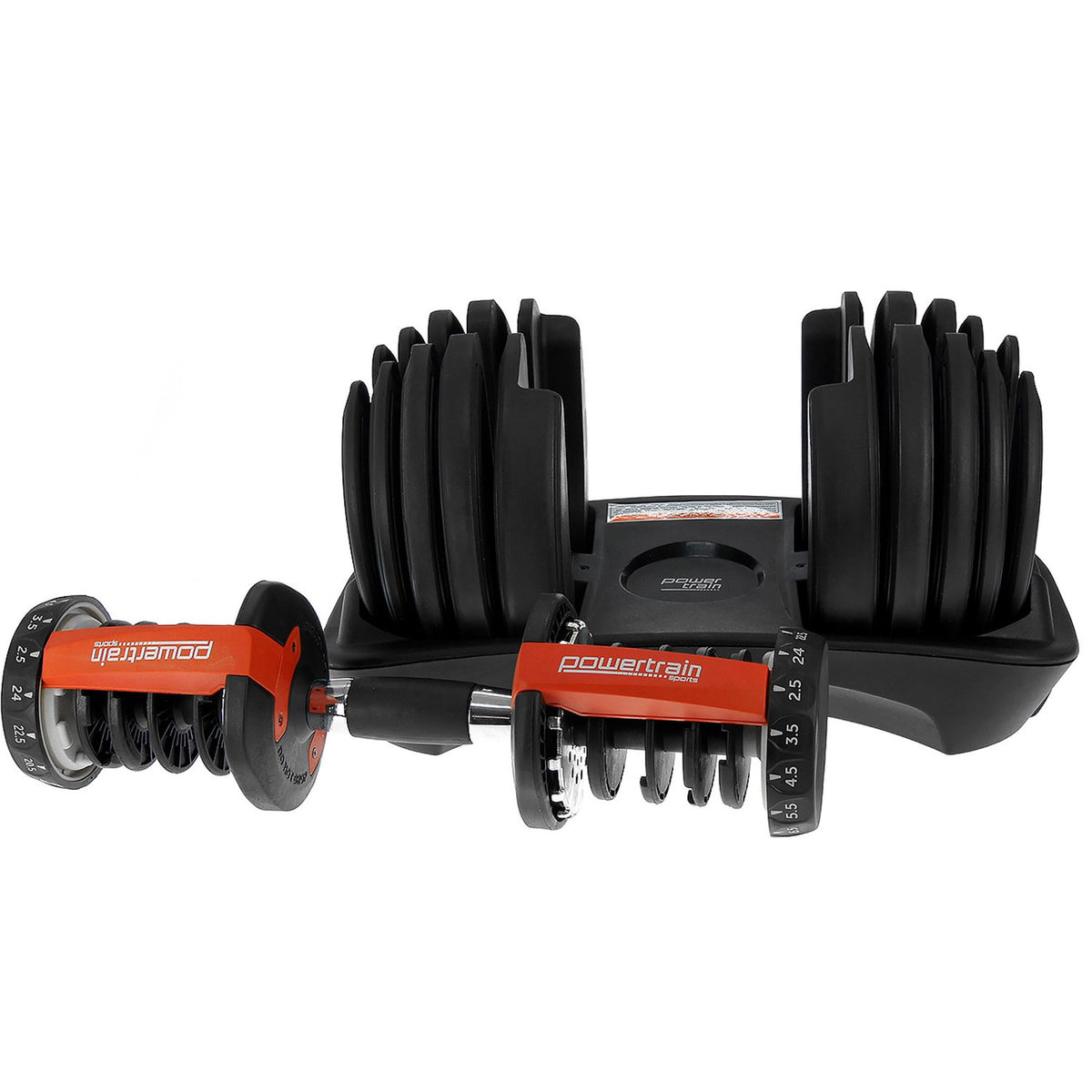 Powertrain 24kg Adjustable Dumbbell (Single)