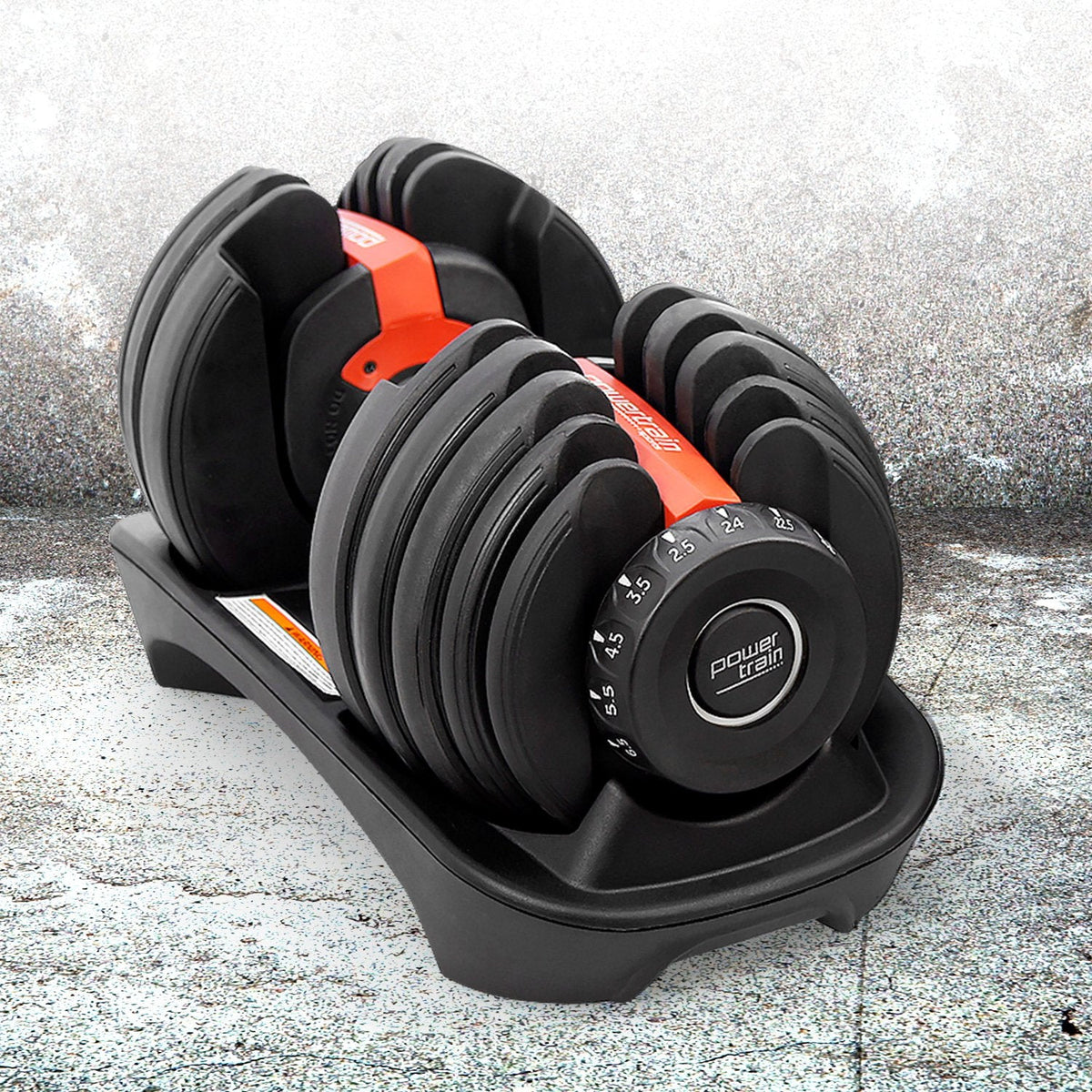 Powertrain BF1 24kg Adjustable Dumbbell (Single)