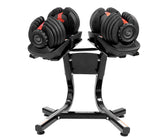 Powertrain BF1 48kg Adjustable Dumbbell Set with Stand (2 x 24kg)