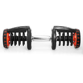 Powertrain BF2 40kg Adjustable Dumbbell Set with Stand (2 x 40kg)